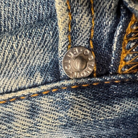 Club Monaco Super Slim Denim Jeans- 33/32 (Light Blue) - Picture 5 of 9